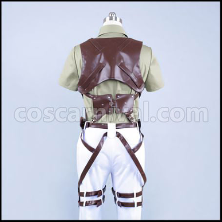Attack on Titan Scout Regiment Bertolt Hoover Cosplay Costume coscarnival - Cut and Style