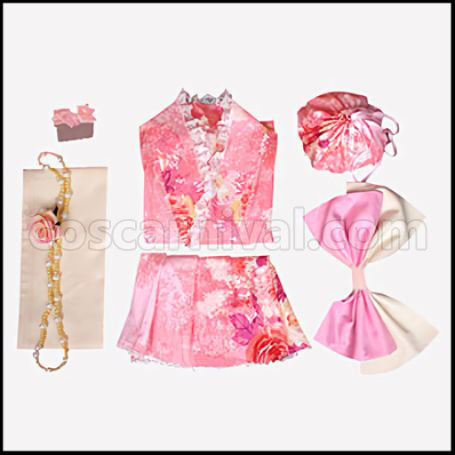 Love Live! Nico Yazawa Summer Festival Cosplay Costume coscarnival - Detail Close-up