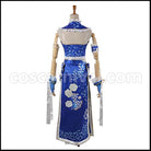 Love Live! SR August China Dress Edition After Awakening Umi Sonoda Cosplay Costume coscarnival - Back View