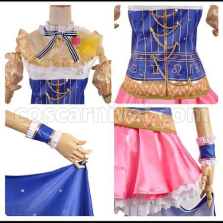 Love Live! SR Zodiac Edition Awakening After Nico Yazawa Cosplay Costume coscarnival - Side Profile