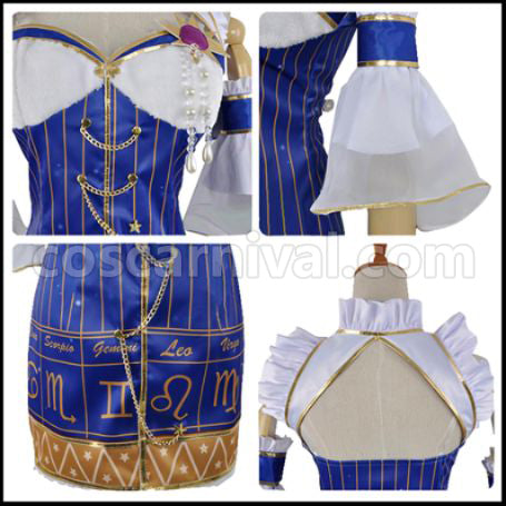 Love Live! Zodiac Edition SR Awakening Nozomi Tojo Cosplay Costume coscarnival - Collar Design