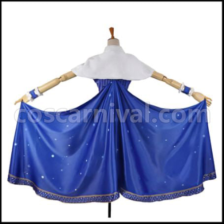Love Live! Zodiac Edition SR Awakening Hanayo Koizumi Cosplay Costume coscarnival - Back View