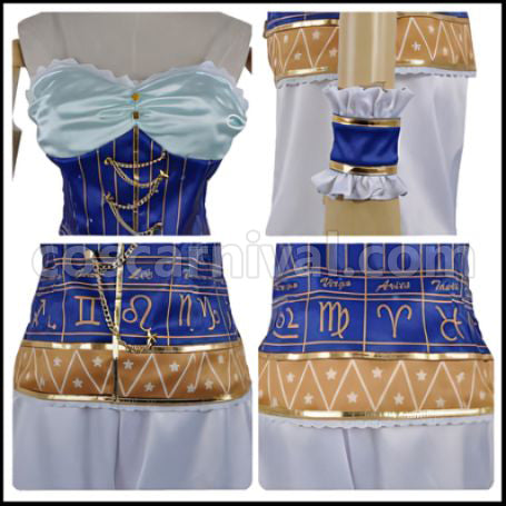 Love Live! Zodiac Edition SR Awakening Hanayo Koizumi Cosplay Costume coscarnival - Collar Design