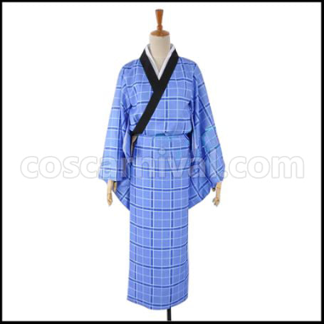 Love Live! School Idol Festival Seven Lucky Gods Edition Leave it to Me in Contests! SR Pre-Awakening Umi Sonoda Cosplay Costume coscarnival - Side Profile