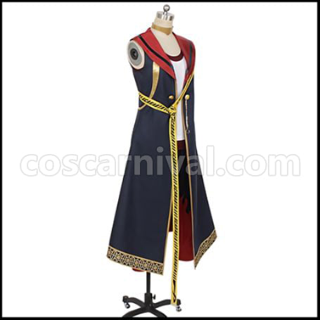 Twisted Wonderland Scarabia Dormitory Kalim Al-Asim Cosplay Costume coscarnival - Side Profile