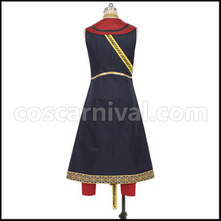 Twisted Wonderland Scarabia Dormitory Kalim Al-Asim Cosplay Costume coscarnival - Collar Design