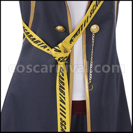 Twisted Wonderland Scarabia Dormitory Kalim Al-Asim Cosplay Costume coscarnival - Hem Detail