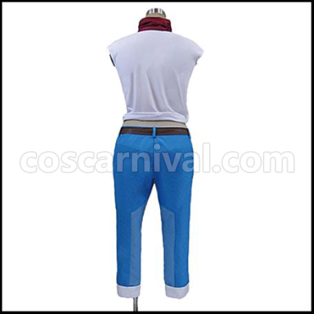 Gate: Jieitai Kano Chi nite, Kaku Tatakaeri Tuka Luna Marceau Cosplay Costume coscarnival - Back View