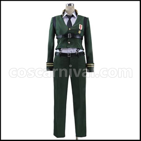 Anti-Magic Academy: The 35th Test Platoon Takeru Kusanagi Cosplay Costume Coscarnival - Front View