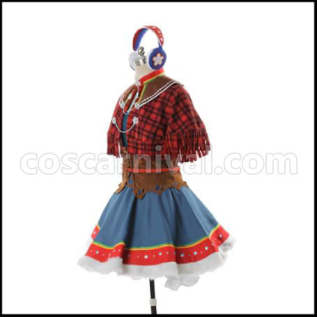 Love Live! Snow Mountain Edition UR Awakening Kotori Minami Cosplay Costume coscarnival - Side Profile