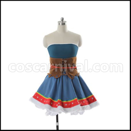 Love Live! Snow Mountain Edition UR Awakening Kotori Minami Cosplay Costume coscarnival - Collar Design
