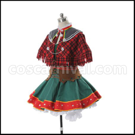 Love Live! Snow Mountain Edition SR Awakening Hanayo Koizumi Cosplay Costume coscarnival - Side Profile