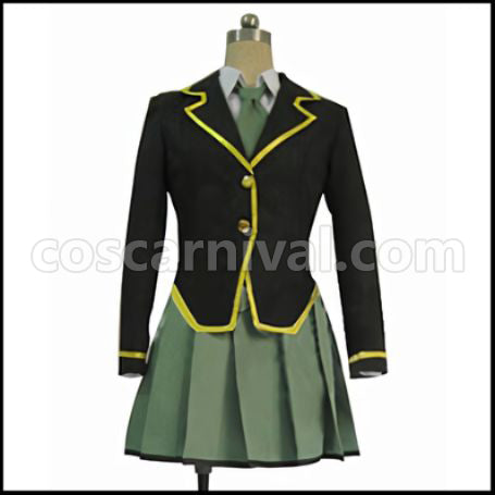 C?DE:BREAKER Tenpouin Yuuki Cosplay Costume coscarnival - Hem Detail