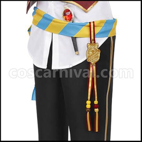 Twisted Wonderland Scarabia Dormitory Kalim Al-Asim Cosplay Costume coscarnival - Cuff Style