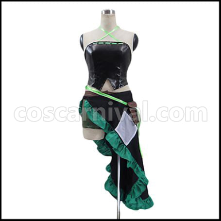 God Eater Sakuya Tachibana Cosplay Costume coscarnival - Front View