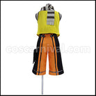 God Eater Kota Fujiki Cosplay Costume coscarnival - Back View