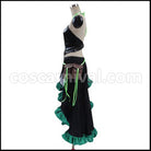 God Eater Sakuya Tachibana Cosplay Costume coscarnival - Back View