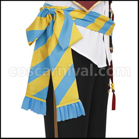 Twisted Wonderland Scarabia Dormitory Kalim Al-Asim Cosplay Costume coscarnival - Hem Detail