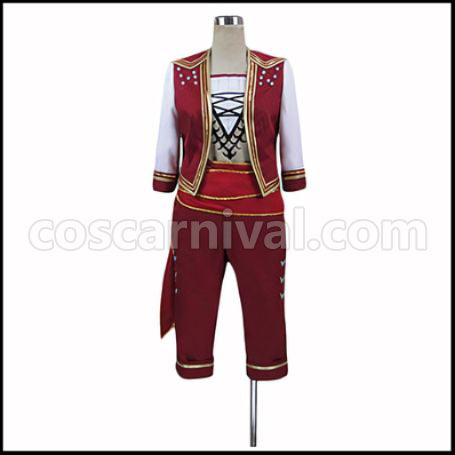 Ensemble Stars! Chasing Back Tsukasa Suou Cosplay Costume coscarnival - Front View