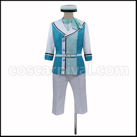 Ensemble Stars! Ordinary Way Tomoya Mashiro Cosplay Costume coscarnival - Front View