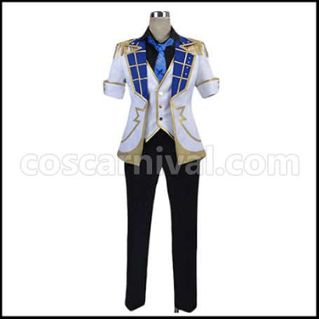 Ensemble Stars! Trickstar Hokuto Hidaka Cosplay Costume Ver2 coscarnival - Front View