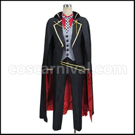 Ensemble Stars! Gorgeous Phantom Thief Wataru Hibiki Cosplay Costume coscarnival - Front View