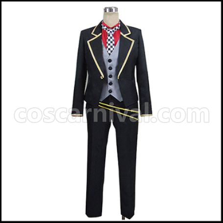 Ensemble Stars! Gorgeous Phantom Thief Wataru Hibiki Cosplay Costume coscarnival - Side Profile