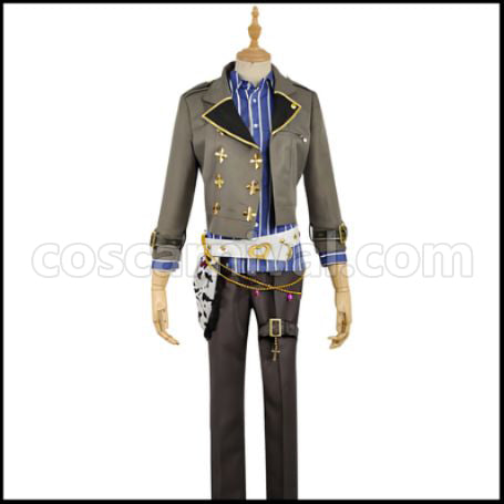 Ensemble Stars! Return Festival UNDEAD Rei Sakuma Cosplay Costume coscarnival - Front View