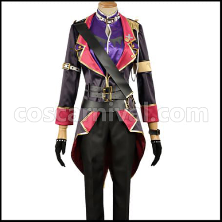 Ensemble Stars! Sacrifice Resurrection Festival of the Undead Rei Sakuma Cosplay Costume coscarnival - Front View