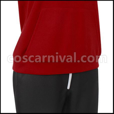 Twisted Wonderland Scarabia Dormitory Jamil Viper Gym Clothes Cosplay Costume coscarnival - Collar Design