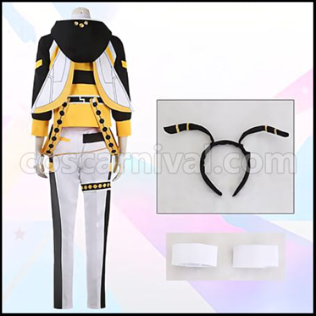 Ensemble Stars! Kohaku Oukawa Bee Cosplay Costume coscarnival - Detail Close-up