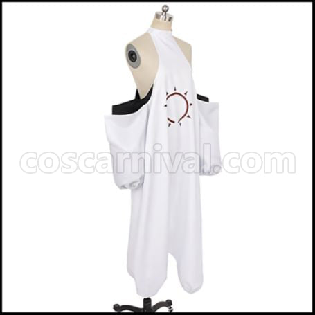 Fire Force Haumea All-in-One Cosplay Costume coscarnival - Back View