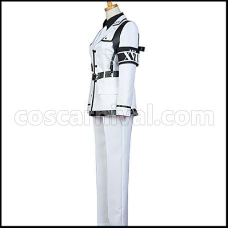 Aoharu x Machinegun Midori Nagamasa Cosplay Costume coscarnival - Back View