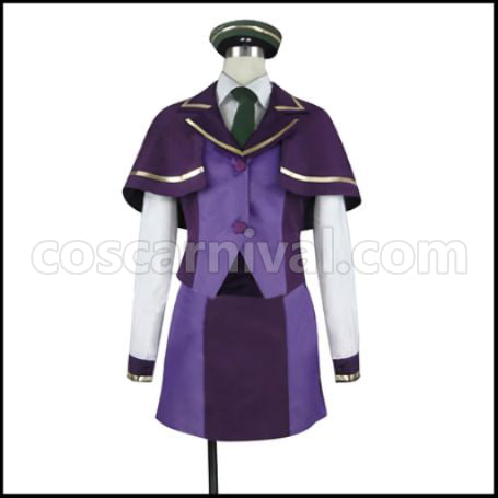 Fate/Grand Order Female Protagonist Atlas Institute Uniform Mage's Association Uniform Cosplay Costume coscarnival - Front View