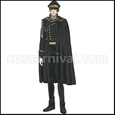 takt op Zagan Cosplay Costume coscarnival - Front View
