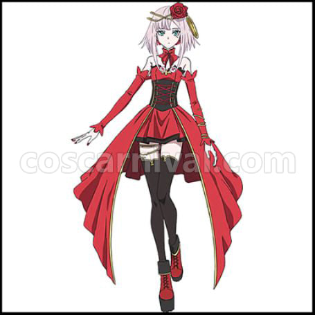 takt op Destiny Cosplay Costume coscarnival - Front View