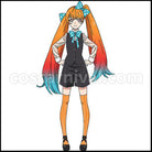 takt op Titan Cosplay Costume coscarnival - Front View