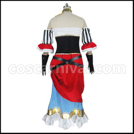 Love Live! Eri Ayase Pirates Edition ¦Ì's Pirate Story Awakened Cosplay Costume coscarnival - Side Profile