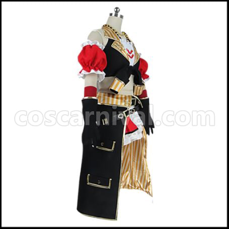 Love Live! Honoka Kosaka Pirates Edition ¦Ì's Pirate Story Awakened Cosplay Costume coscarnival - Back View
