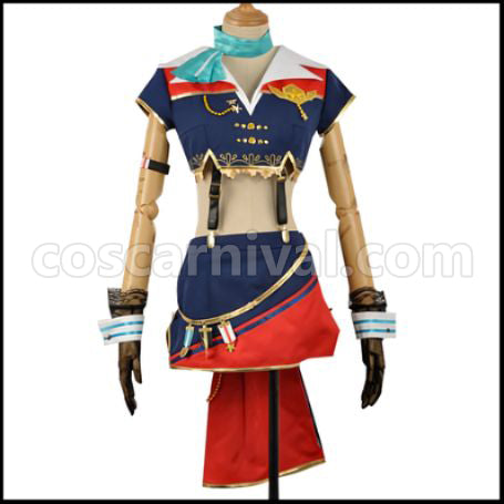 Love Live! Tenkuu Edition Awakening After Eri Ayase Cosplay Costume coscarnival - Front View