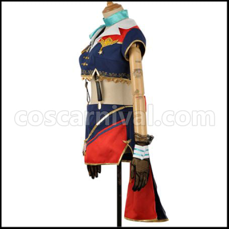 Love Live! Tenkuu Edition Awakening After Eri Ayase Cosplay Costume coscarnival - Side Profile