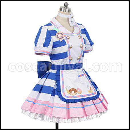 Uma Musume Pretty Derby Hishi Akebono Cosplay Costume coscarnival - Back View