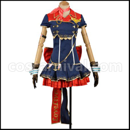Love Live! Tenkuu Edition Awakening After Nico Yazawa Cosplay Costume coscarnival - Front View