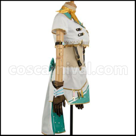 Love Live! Tenkuu Edition Awakening After Rin Hoshizora Cosplay Costume coscarnival - Back View