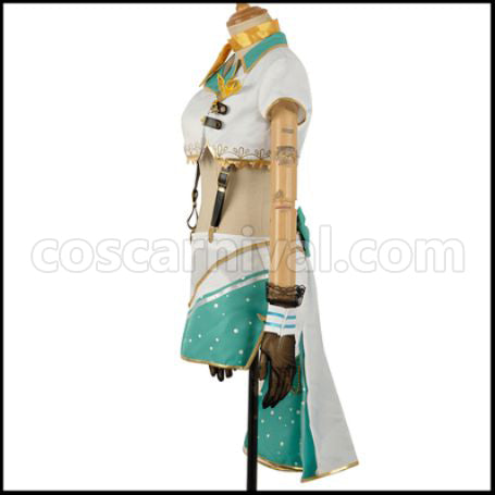 Love Live! Tenkuu Edition Awakening After Rin Hoshizora Cosplay Costume coscarnival - Side Profile