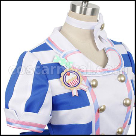 Uma Musume Pretty Derby Hishi Akebono Cosplay Costume coscarnival - Collar Design