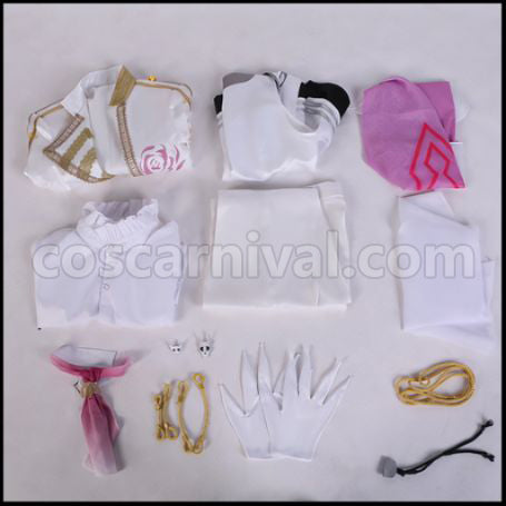 [Nijisanji Costume] Nijisanji VTuber Luxiem Shu Yamino Half Anniversary Cosplay Costume coscarnival - Color and Pattern