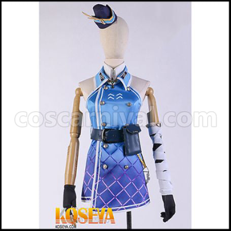 [Nijisanji Costume] Nijisanji VTuber Selen Ryugetsu New Outfit Cosplay Costume coscarnival - Detail Close-up