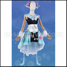 [Nijisanji Costume] Nijisanji VTuber Finana Ryugu Cosplay Costume coscarnival - Back View