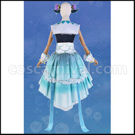 [Nijisanji Costume] Nijisanji VTuber Finana Ryugu Cosplay Costume coscarnival - Side Profile